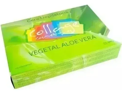 Cera Depilatoria Profesional Vegetal Aloe Vera Collage 900gr