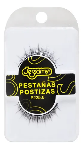 Pestañas Postizas Enteras Mink Sintético Jessamy P225 Color 06