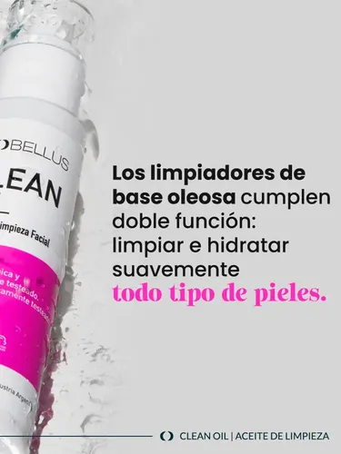 Clean Oil Aceite De Limpieza Facial Biobellus 100ml Momento De Aplicación Noche Tipo De Piel Mixta