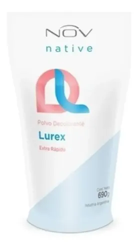 Polvo Decolorante Nov Lurex Extra Rápido Profesional X 690gr