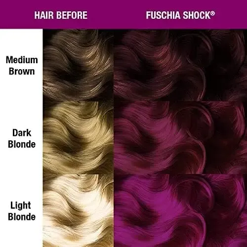 Manic Panic Classic Fucsia Shock Tinte Vegano Para Cabello 2
