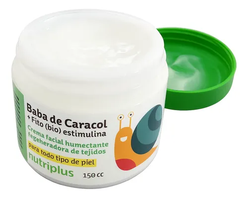 Crema Facial Baba De Caracol Nutriplus Pack X 2 U