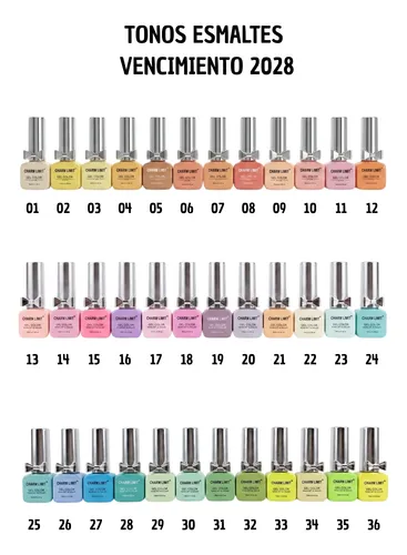 Kit Manicuria Semipermanente Charm Limit X 12 Gel Uv Led Uña