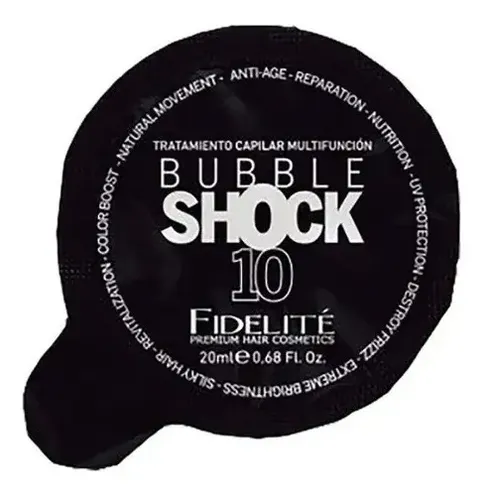 Ampolla Bubble Shock 10 X 12u. 20ml Fidelite