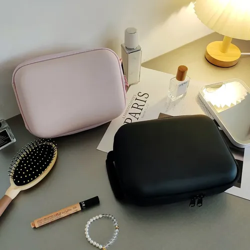Bolsa Maquillaje Con Espejo Led Plegable Neceser Viaje