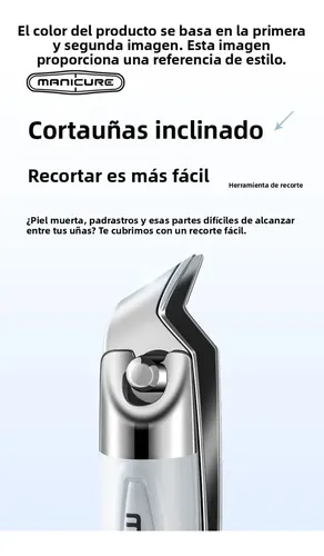 Juego De Cortauñas M5 De Alta Gama De 5 Piezas: Tijeras Angu