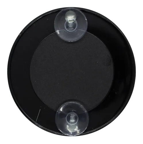 Espejo Circular Con Aumento 10x Maquillaje Depilación C.6025 Negro