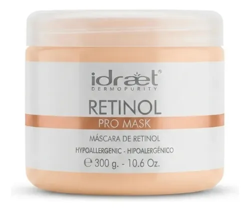 Idraet Retinol Pro Mask Mascara Facial Retinol Anti-Edad 300g