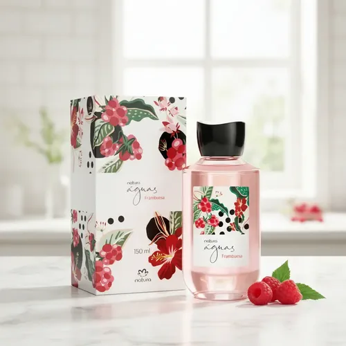 Colonia Natura Aguas Frambuesa Edt Sin Spray 150ml