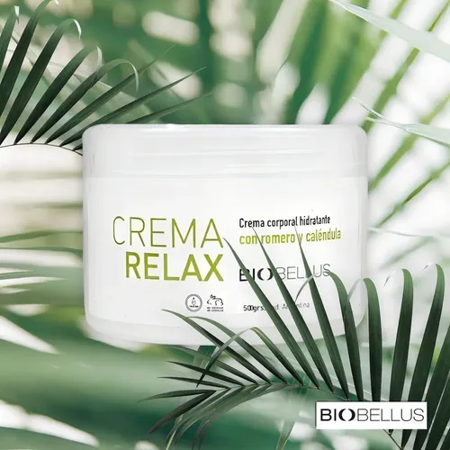 Crema Relax Para Masajes Musculares Biobellus x 1 Kg