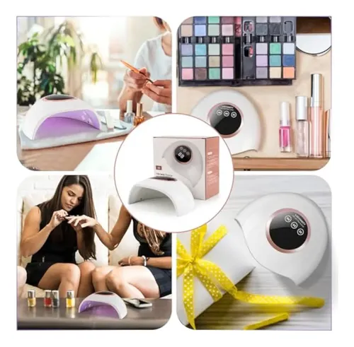 Lámpara De Uñas Led Uv De 72 W, Secadora De Luz