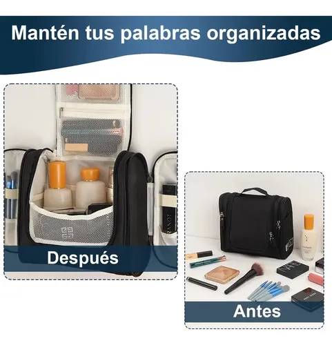 Organizador Colgante Impermeable Para Cosméticos Y Aseo