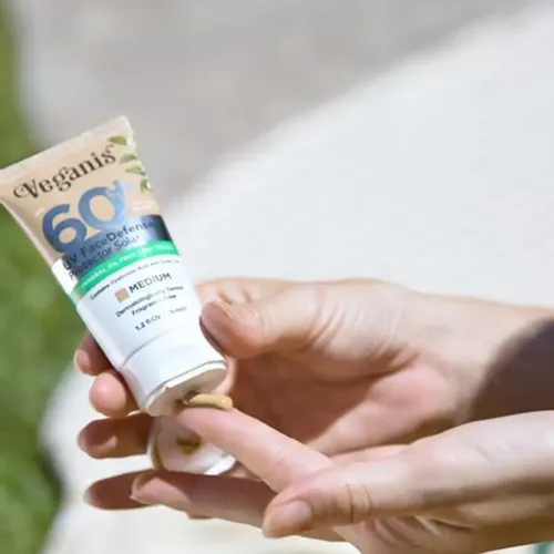 Protector Solar Facial Veganis Fps60 Tono Medio
