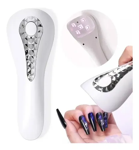 Kit Para Uñas Postizas De Soft Gel Con Cabina Uv Recargable