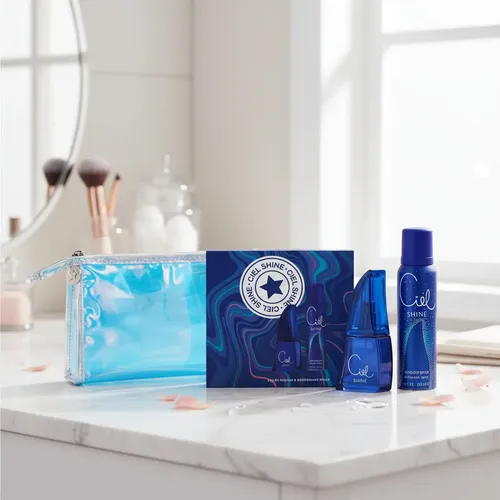 Set Perfume Ciel Shine Eau De Parfum 50ml Bolso Mujer