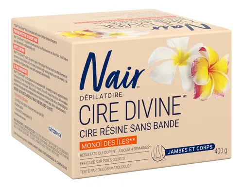 Cera Depilatoria Nair Cire Divine Gardenia De Tahití 400 G
