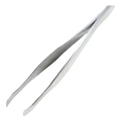 Pinza Depilar Diswald & Co 1931 Punta Plana Acero Inoxidable 7cm