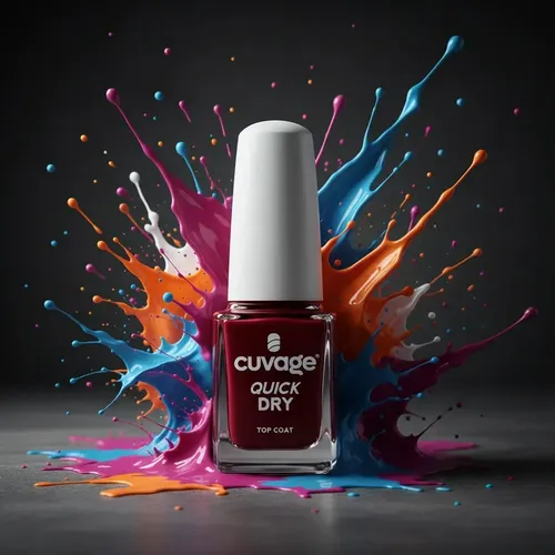 Esmaltes De Uñas Secado Rapido Quick Dry Top Coat Cuvage C Color Transparente