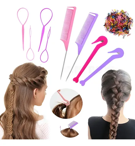 Peine Kit Peinado Accesorios Para Peinar Cebolla Cabello .