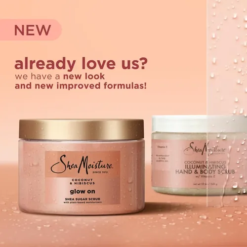 Exfoliante Corporal Shea Moisture Coco Hibisco 355ml