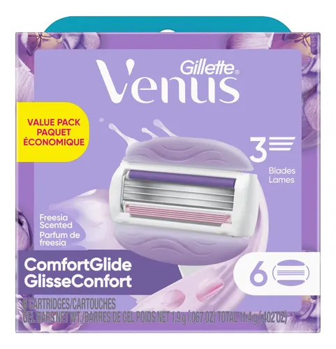 Gillette Venus Comfortglide Freesia: Navaja, Aroma Floral