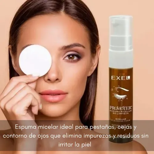 Exel Espuma Micelar Promoter Pestañas Ojos Desmaquillante 50