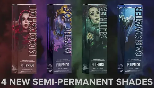 Tinte De Pelo Pulp Riot Semipermanente Dark Water 118 Ml
