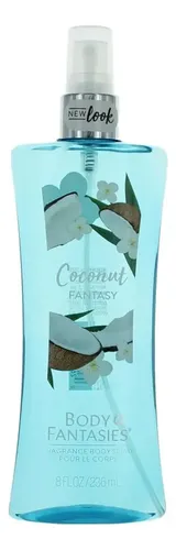 Body Splash Importado Body Fantasies Coconut Fantasy X 236ml