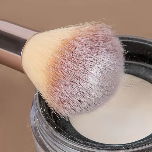 Kit 15pcs Juego De Brochas De Maquillaje Negras ,