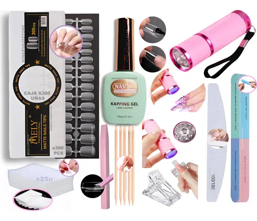 Tips Mely X300 Kit/combo, Kapping Navi, Lamp Uv/led Soft Gel