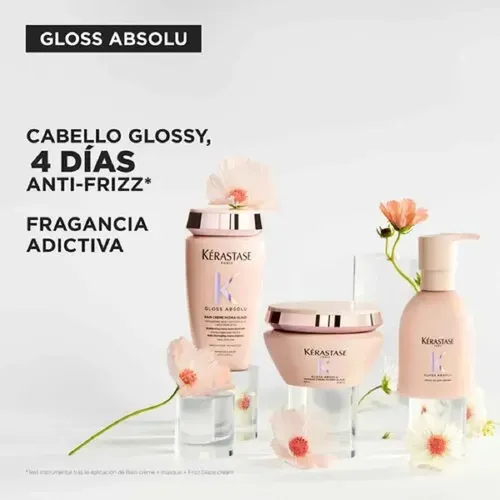 Set Rutina Kérastase Gloss Crème: Bain + Masque + Leave In
