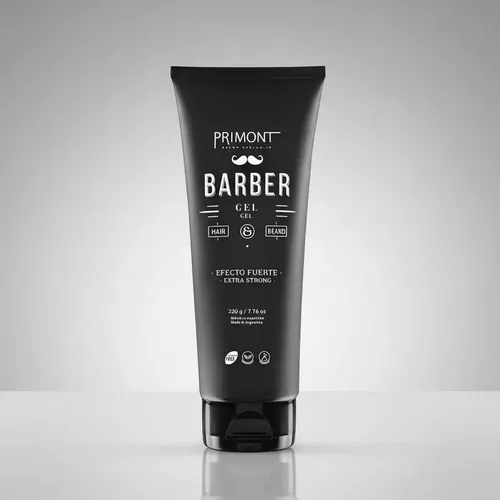 Gel Fijador Barber Primont 220g Fijación Fuerte