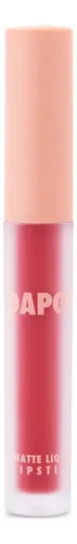 Matte Liquid Lipstick Dapop – Labial Rojo Intransferible Color 1