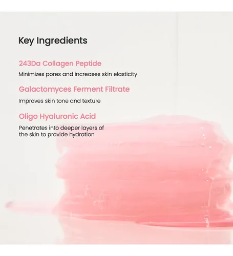 Biodance Pads Tónico Gel Colágeno Reafirmante Coreano 60un