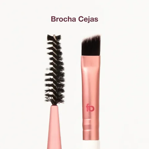 Pincel Fascino De Maquillaje Para Cejas Blanco