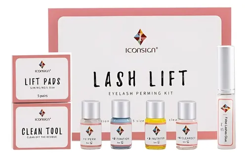 Kit Para Permanente De Pestañas Lifting Completo Iconsign
