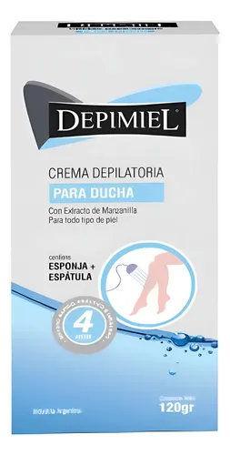 Crema Depilatoria Para Ducha Depimiel Con Manzanilla X 120g