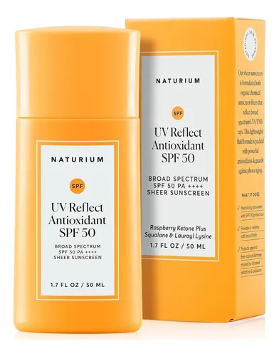 Protector Solar Facial Naturium Uv Reflect Spf 50 Ligero 48g