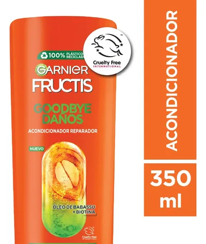 Acondicionador reparador Fructis Garnier Goodbye Daños 350ml