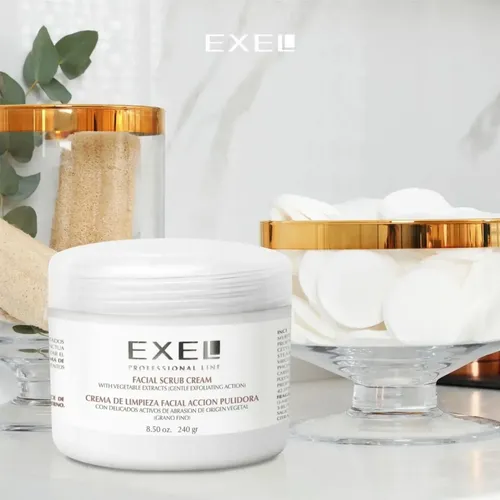 Crema Limpieza Corporal Accion Pulir Exel Grano Grueso 240ml