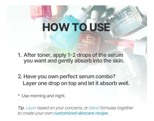 Sérum Facial De Ácido Hialurónico Dr.savers, 1.01 Fl Oz Todo Tipo De Piel Día/noche