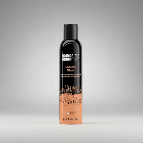 Hairssime Spray Glow Brillo Con Keratina X 372 Ml
