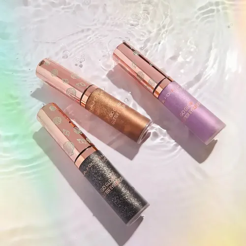 Delineador De Ojos Naj Oleari Go Glow Glitter Eyeliner Color 03 Golden Hour