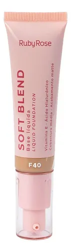Base Líquida Soft Blend F10 Ruby Rose 30ML