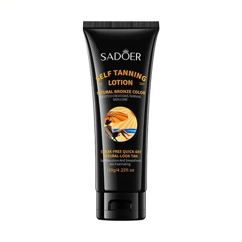 Mloción Bronceadora Artificial Sadoer Para Rostro Y Cuerpo,