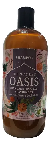 Shampoo Hierbas Del Oasis 500 Ml Cabellos Secos