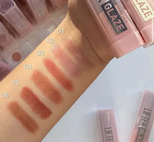 Labial Balsamo Lifter Glaze Tei Hidratante Luminoso Tono 02