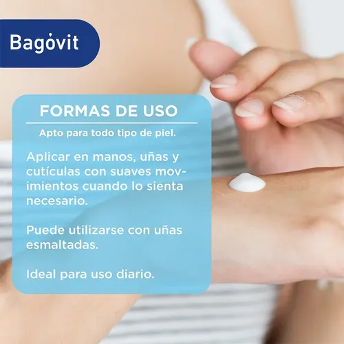 Bagovit Manos Y Uñas Crema Suavizante Hidratante 50gr