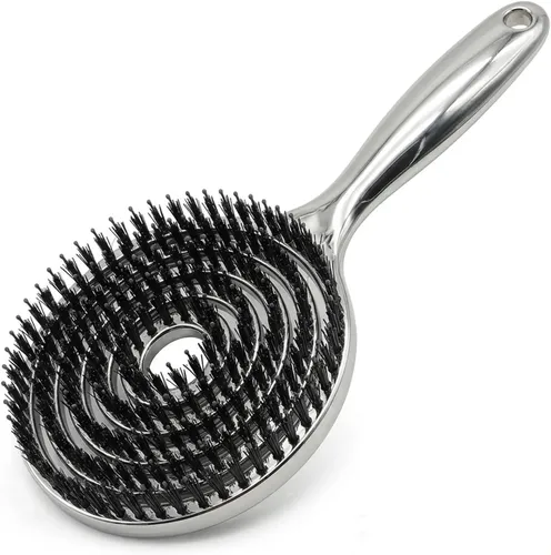 Cepillo Desenredante Anti Frizz Con Cerdas Mixtas Cabello