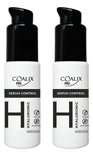Coalix Pro Serum Capilar Control Con Hialurónico 30ml  X 2